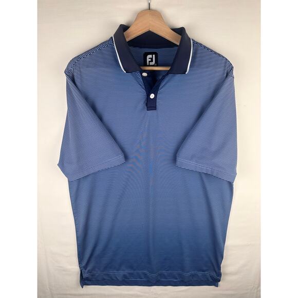 FootJoy Men's Size M Polo Golf Shirt Casual Collared Short Sleeve - Picture 4 of 8